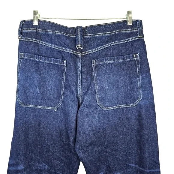 We The Free Wide Leg Women's Jeans Dark Wash Size 31 - Picture 10 of 10